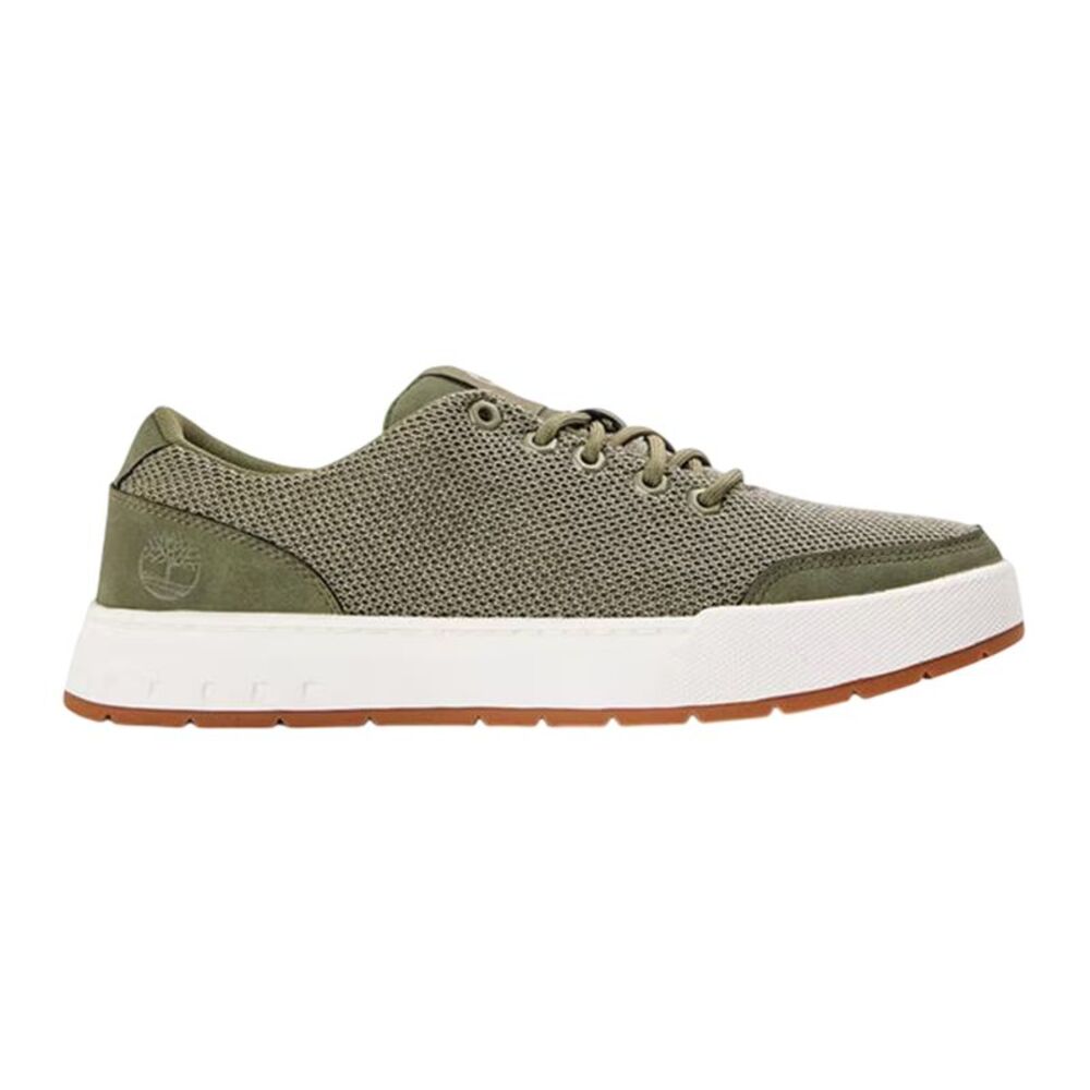 Timberland Mens Maple Grove Knitted Lace Up Sneakers / Deep Lichen Green